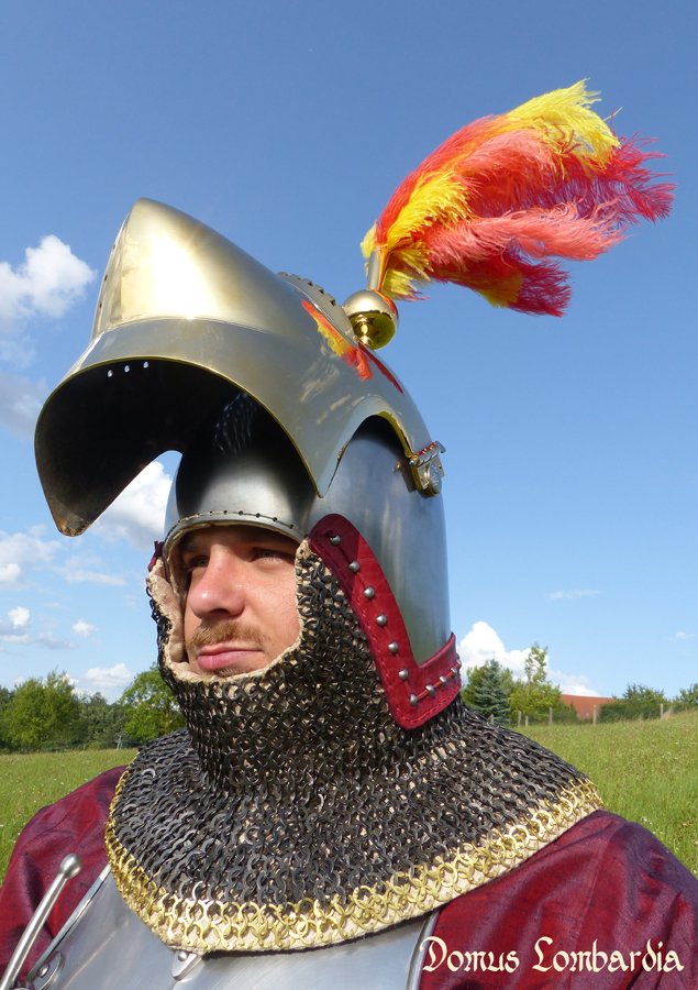 Zbroja na pocztek XV wieku w komplecie./Armour set for begin of XV c.