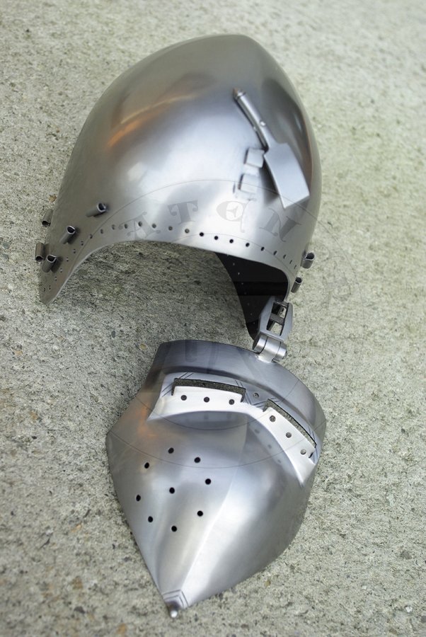 klapenvisier Sitten, 1360
